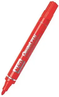 Marker permanent Pentel N50 - 2.0 mm, rosu