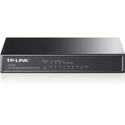 Tpl Sw 8p-Fepoe-4p Unmngd Desk Tp-Link Tl-Sf1008p