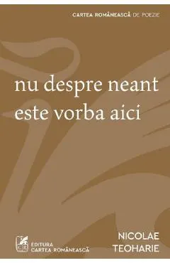 Nu despre neant este vorba aici