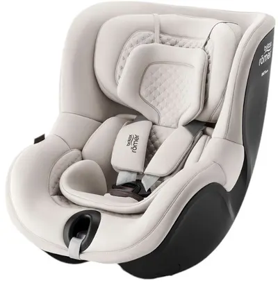 Scaun auto Britax Romer - Dualfix 5Z, i-Size, 61-105 cm, Soft Taupe