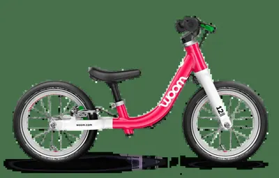 Bicicleta copii Woom 1 Go cu roti 12" roz Hot Pink