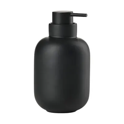 Dozator de săpun lichid negru din gresie ceramică 300 ml Sensu – Zone