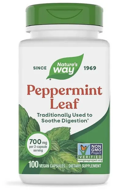 Peppermint, 350 mg, 100 capsule, Nature's Way