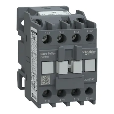 Contact Easy TeSys 3P(3 NO), AC-3, = 440V bobina 25A, 240 V AC