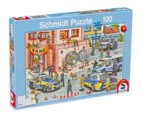 Puzzle Schmidt din 100 de piese - Operațiunea poliției