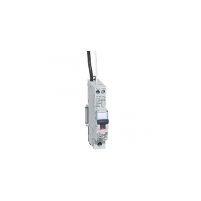Siguranta automata cu protectie diferentiala 10000 cu negru neutral lead - 1P 230 V~ - 10 A - 10 mA - tip A - C curba