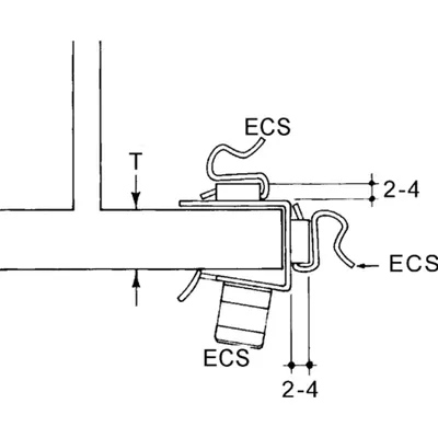 Gheara universala pentru cleme de cablu ECA-1520