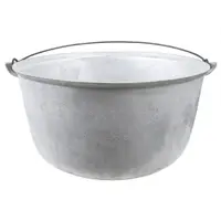 Ceaun Tuci din Aluminiu, 50 l, Fund Rotund