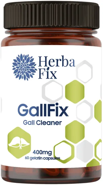 GallFix, 400 mg, 60 capsule de gelatină, HerbaFix