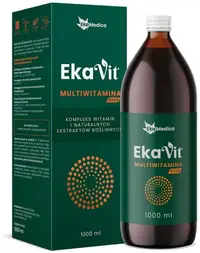 EkaVit Multivitamin lichid cu camu-camu și portocală amară, 1000 ml, EkaMedica