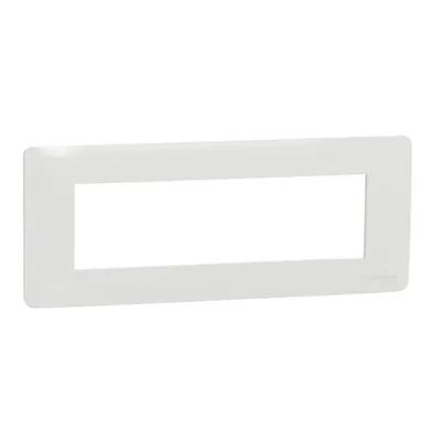 Placa ornament, Unica Studio, sapte module, alb