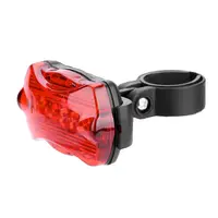 Stop spate bicicleta 5 LED-uri 7 moduri iluminare clema fixare