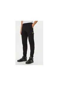 Pantaloni de trening barbati Emporio Armani - 8NPP67 PJVRZ - Bumbac - Negru - Negru