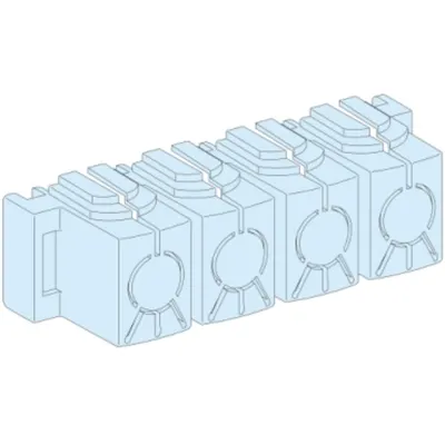 Capac izolator, Linergy BW, pentru conectarea directa a cablurilor de 10-25mm² pe bare izolate, IPXXB, set de 8