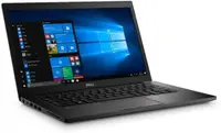 Laptop DELL, LATITUDE 7480, Intel Core i7-6600U, 2.60 GHz, HDD: 256 GB, RAM: 8 GB, video: Intel HD Graphics 520, webcam