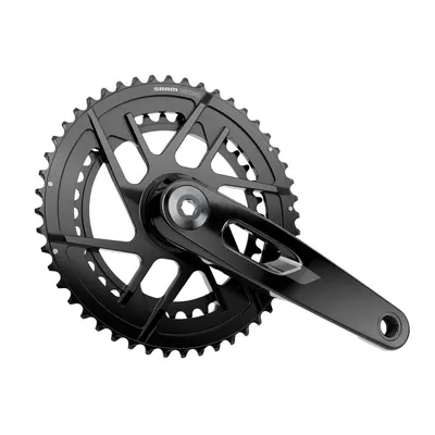 Crankset 1895 aluminiu dublu 48/35t negru