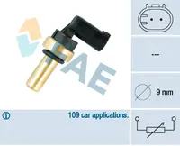 Senzor temperatura lichid racire (numar pini: 2, negru) ALFA ROMEO 159; CHEVROLET AVEO, CRUZE, ORLANDO; FIAT CROMA; OPEL AMPERA, ASTRA H, ASTRA H GTC, ASTRA J, ASTRA J GTC, CORSA D 1.2-1.8 dupa 2003