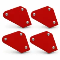 Set x4 mini suport magnetic pentru sudura, capacitate 5KG, 45°, 90° si 135° grade, magnet KRAFTNER KF-1408