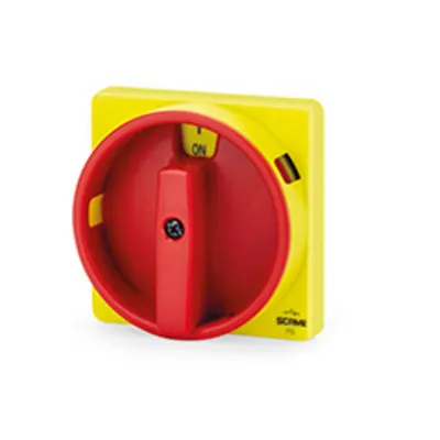 Front Operator Padlockablenip65 Standard 67x67mm Y2 Emergency Yellow/red Type 1, 4, 4x