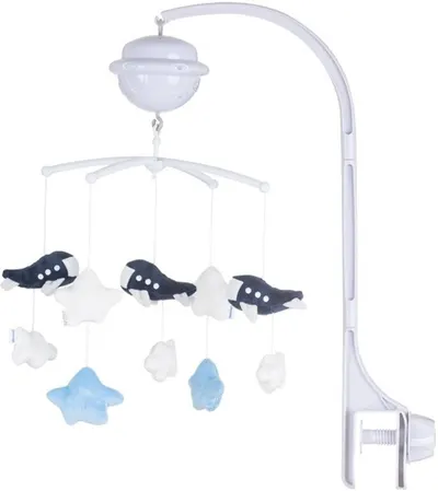 Carusel muzical cu proiector Chipolino - Airplane