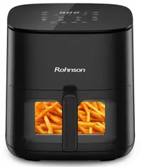 Friteuză cu aer cald Rohnson - R-2856, 1800W, 7 l, negru