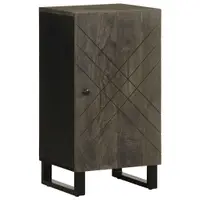Gossi bufeta neagra 40x33x75 cm lemn masiv de mango