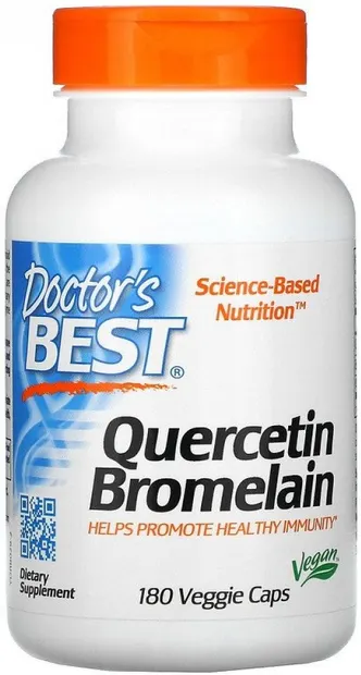 Quercetin Bromelain, 180 capsule, Doctor's Best