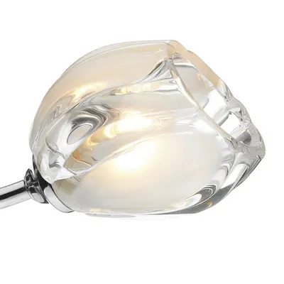 Plafoniera Zagreb 3 Light Semi Flush Polished Chrome