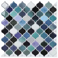 vidaXL Placă Lanturn 50 buc. Verde-albăstrui 27 x 27 cm