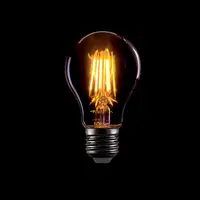 Bec Led Vintage A60-8w E27, 220-240v, 2800-3200k, Auriu