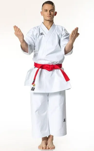 Kimono TOKAIDO Kata Master Athletic Alb aprobat WUKF