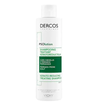 Sampon tratament keratoreductor Dercos PSOlution, Vichy | 200 ml