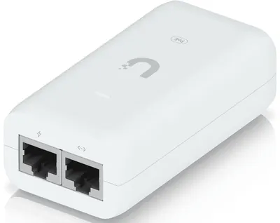 Injector PoE Ubiquiti U-POE-EU, 1 Gbps, 15 W, alb