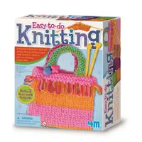 Kit de tricotat pentru copii, usor de facut