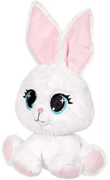 Jucărie de pluș Stip - Bunny Mila, albă, 25 cm