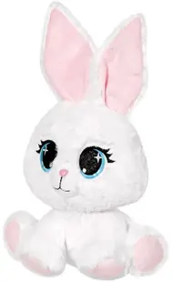 Jucărie de pluș Stip - Bunny Mila, albă, 25 cm