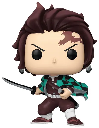 Figurină Funko POP! Animation: Demon Slayer - Tanjiro Kamado #1805, 25 cm