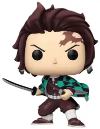 Figurină Funko POP! Animation: Demon Slayer - Tanjiro Kamado #1805, 25 cm