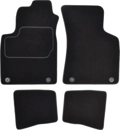 Covorase auto (set, velur, 4 bucati, culoare negru) AUDI TT intre 1998-2006
