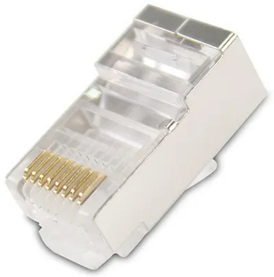UTP conector VCom - NM025, RJ45, 20 buc.