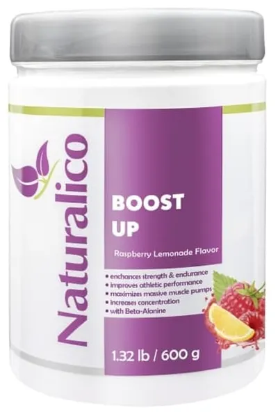 Boost Up, limonadă de zmeură, 600 g, Naturalico