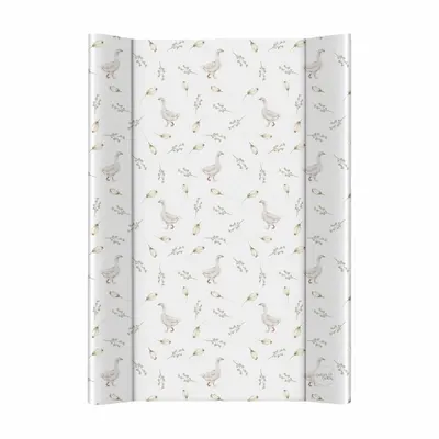 Saltea de infasat, Ceba Baby, Basic, 50x70 cm, Cu intaritura, Pentru comode, masute de infasat si patuturi, Fara BPA, 0 luni+, Goose