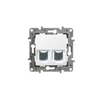 Priza pentru Date, Double Rj45 Cat 6 Stp Pur , Legrand Niloe