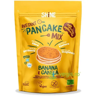 Amestec pentru Clatite cu Banane si Scortisoara fara Gluten Ecologic/Bio 300g