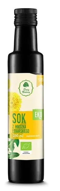 Suc bio de păpădie, 250 ml, Dary Natury