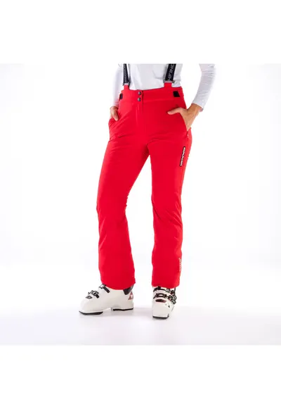 Women's ski pants with full primaloft® CASSANDRA equipment - Rosu
