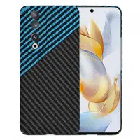 Husa pentru Honor 90, Techsuit, Carbonite FiberShell, Neagra Bleu