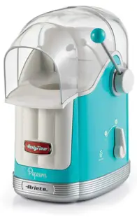 Mașină de făcut popcorn Ariete – Party Time 2.0, 2958, 1100 W, albastră/albă