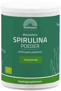 Mattisson Healthstyle Pudră Organică de Spirulină, 125 g