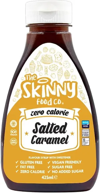 Skinny Syrup Salted Caramel, 425 ml, The Skinny Food Co